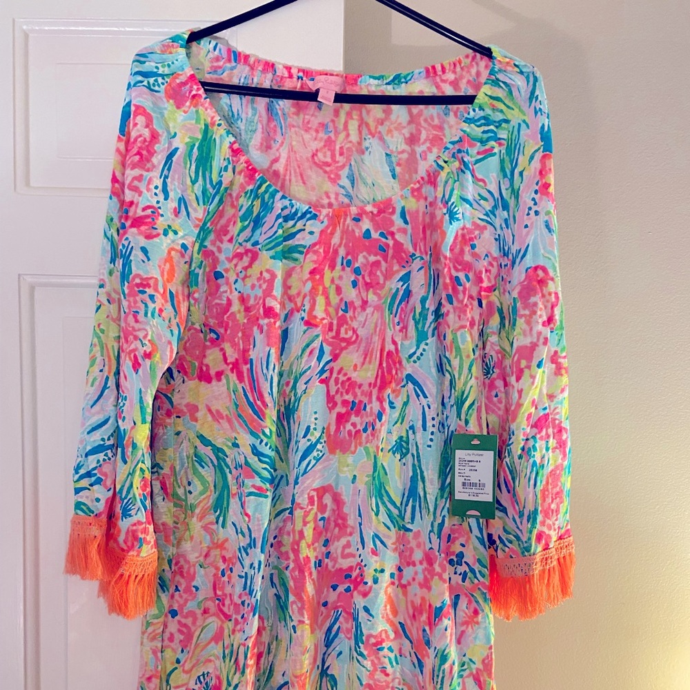 Lilly Pulitzer Getaway coverup Size S